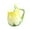 yellow, variant on DOLITY Ceramic Coffee Mug 320ml Pottery Mug Drinking Cup for Tea Latte Hot Beverage Pink