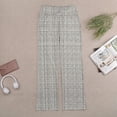 thumbnail image 6 of Colored Grid Geometry Summer Outfits Flowy Palazzo Pants for Women 2025 High Waisted Wide Leg Beach Casual Vacation Pants Trousers, 6 of 8