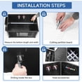 thumbnail image 2 of Wash and Garage Organizer Box, Foldable Plastic Crates for Foam Cannon with 1/4 Inch Quick Connector, Large Detail Car Care Box, Trunk Organizer for SUVS Sedans, 2 of 4
