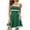 Green, variant on Qiopertar Women's Solid Color V-Neck Suspender Dress Elegant Waist Cinching Casual Summer Sleeveless Party Cocktail Club Night Out Dancing Wedding Guest A-Line, Pink M