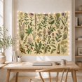 thumbnail image 5 of Wildflowers on Parchment Serene Illustration for Nature Lovers Botanical Wall Art Housewarming Gift Tapestry Wall Hanging for Bedroom and Living Room, 5 of 7