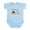 Sky Blue, variant on CafePress - Nonna's Little Meatball Body Suit - Baby Light Bodysuit, Size Newborn - 24 Months