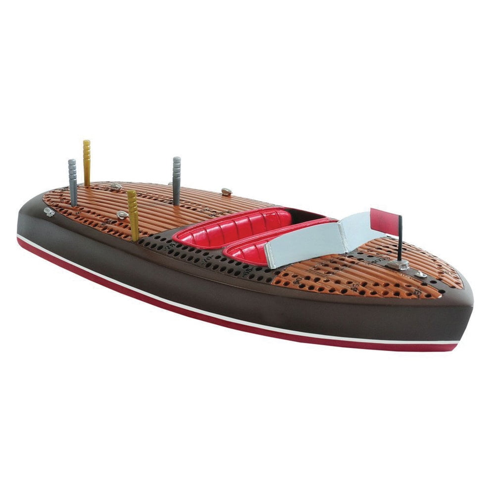 Outside Inside 99893 Novelty Cribbage Board Classic Boat