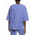 thumbnail image 2 of N Natori womens  Tranquility V-Neck Top, XL, Blue, 2 of 3