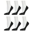 thumbnail image 4 of MeMoi No-Show Microfiber Shoe Liners 6-Pack - Mens - Male, 4 of 6