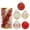 Red Gold, variant on Fwttom 25Pcs Christmas Balls Ornaments for Xmas Tree - Hanging Painted Christmas Shatterproof Ball, Christmas Tree Decorations for Holiday, Wedding, Party, 60mm/2.36" (Free Pendant)