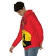 thumbnail image 3 of Simpsons Men's Hoodie With Color Drawstrings Sweatshirt Hooded Pullover Print Winter Coat Jacket Large, 3 of 9