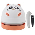 thumbnail image 2 of Desktop Vacuum Cleaner Mini Table Dust Vaccum Cleaner Portable Table Dust Sweeper with Vacuum Nozzle Cleaning Brush for Cleaning Dust Crumbs Computer Car, 2 of 8
