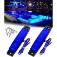 thumbnail image 1 of Shangyuan Marine Lights - 10 Luces Interiores Led Impermeables Para Cubierta De Barco, Cabina De Popa, Color Rojo 12 V, 1 of 1