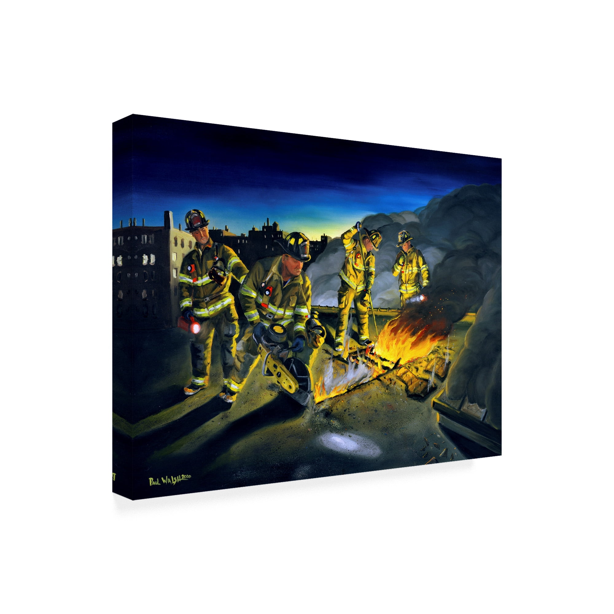 Trademark Fine Art 'Opening Up 2' Canvas Art by Paul Walsh