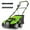 Green & Black, variant on Spaco 16-Inch Electric Lawn Dethatcher and Scarifier with Collection Bag-Green