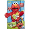 thumbnail image 2 of Sesame Street Rock and Rhyme Elmo Talking, Singing 14-Inch Plush Figure Toy, 2 of 6