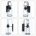 thumbnail image 4 of Industrial Rustic Lantern Glass Wall Light Fixture Loft Outdoor Wall Sconce Lamp, 4 of 9