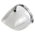 thumbnail image 2 of Viento de la Cara Abierta Visor de Casco Motocicleta Lente de Burbujas de Burbujas de 3 Snap Visera, 2 of 7