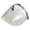 Light Gray, variant on YAHHU Open Face Motorcycle Helmet Visor 3-Snap Bubble Lens Anti-Fog Anti-UV Wind Shield Replacement for Street Sport Bikes Universal Fit, Clear