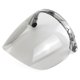 thumbnail image 2 of Viento de la Cara Abierta Visor de Casco Motocicleta Lente de Burbujas de Burbujas de 3 Snap Visera, 2 of 7
