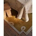 thumbnail image 2 of Homee Hand Tufted Woollen Rugs Plush Loops Yellow Color Rug Available In All Sizes 5x8 ft 6x9 ft 8x10 ft, 2 of 5