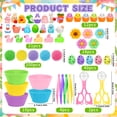 thumbnail image 2 of Miguan 309pcs Easter Sensory Bin Filler Fine Motor Toys for Sorting Counting, 2 of 7