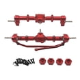 thumbnail image 2 of Xuanheng 1/12 Front and Rear Axle Set Accessory Front Rear Axle for MN168 Model Truck red, 2 of 8