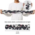 thumbnail image 6 of ALAZA Skull and Floral UV Sun Protection Arm Sleeves UPF 50+ Compression Cooling Sleeve 1 Pair, 6 of 7