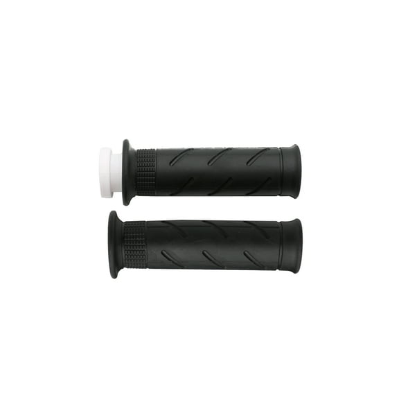2pcs Motorcycle Handlebar Thickened Non-Slip Rubber Throttle Tube Grip Compatible for Honda CBR250 400 CB400 VFR400 VTEC