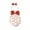 Red, variant on vdgthytj Newborn Infant Baby Girl Bubble Romper Cute Bowknot Polka Dots Sleeveless Bodysuit with Headband Summer Clothes