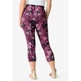thumbnail image 2 of Roaman's Women's Plus Size Essential Stretch Capri Legging, 2 of 4