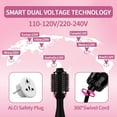 thumbnail image 2 of Upgraded 4 in 1 Hair Dryer and Styler Volumizer with Negative Ion Anti-frizz Ceramic Titanium Barrel Hot Air Hair Straightener Brush, 2 of 10
