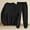 🔥 Black, variant on Sentmoon Airplane Outfits for Women 2025 Womens Sweatshirt Fall Fashion Must Haves Women Fashion Round-Neck Long Sleeve Tops Sweatshirt Sweat Pants Casual Suit Sets Fall and Winter