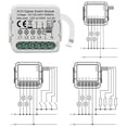 thumbnail image 2 of Tuya Zigbee Smart Switch Module Relay 4 Gang Smartlife Wireless Control Compatible Home Yandex, 2 of 5