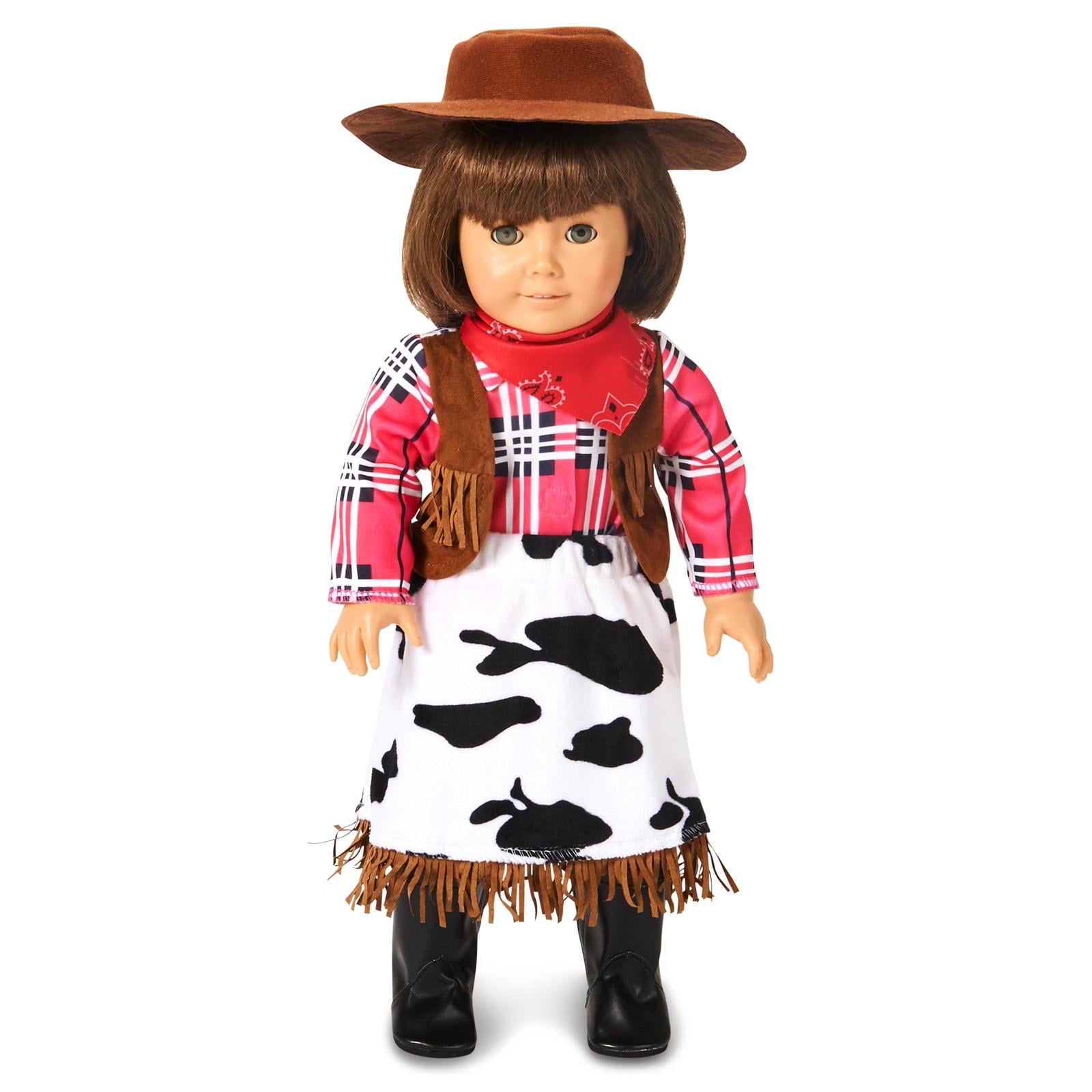 Cowgirl Princess 18" Doll Costume