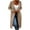 Khaki, variant on Hooded Open Front Cardigan for Women Chunky Cable Knit Long Cardigan Duster Warm Knitted Sweater Outerwear