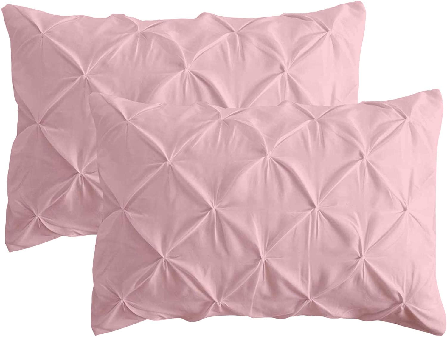 Organic Cotton Pink Pillow Shams 