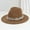 Brown, variant on Stylish Western Cowboy Hat with Rhinestone Heart Design for Men and Women Country Dance Party Accessory Beige,One Size