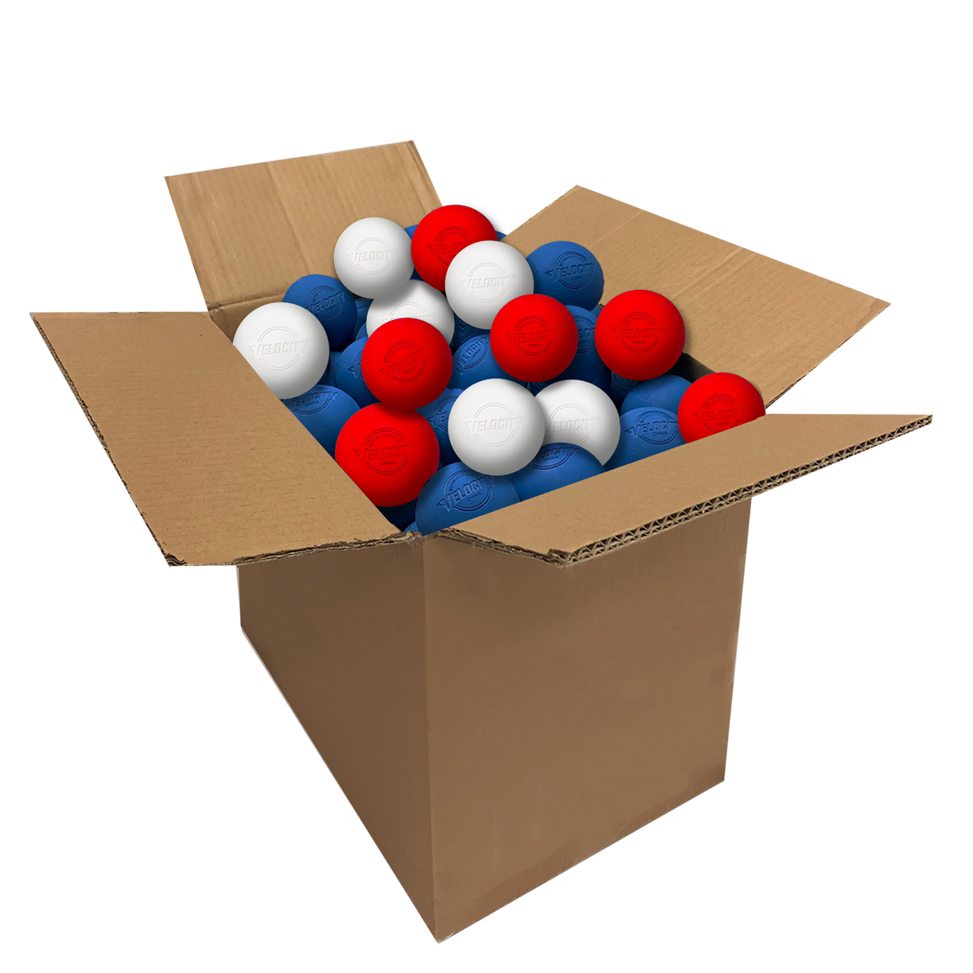 Sports Velocity 18 Pack Lacrosse Balls Adults & Kids Official Size