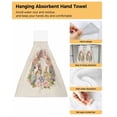 thumbnail image 3 of Cloth Cleaning Hanging Kitchen Towel Absorbent Microfiber Bathroom Household Towel Hand Rabbit Easter, 3 of 6