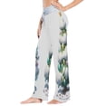 thumbnail image 2 of Medium Women's Comfy Casual Pajama Pants Stretch Fabric Suitable for Yoga Pants Hippie Pants，The Best Holiday Gifts for Women Decorated with Snowflakes, 2 of 7