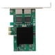 thumbnail image 3 of Tarjeta de red, PCI-E X1 1000Mbps Doble Gigabit Etherne Tarjeta de red PC E Tarjeta de red Rendimiento sólido, 3 of 9