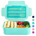 thumbnail image 1 of Fiambrera clásica para adultos Bento Box Caperci, 1400 ml, 3 compartimentos, 1 of 7