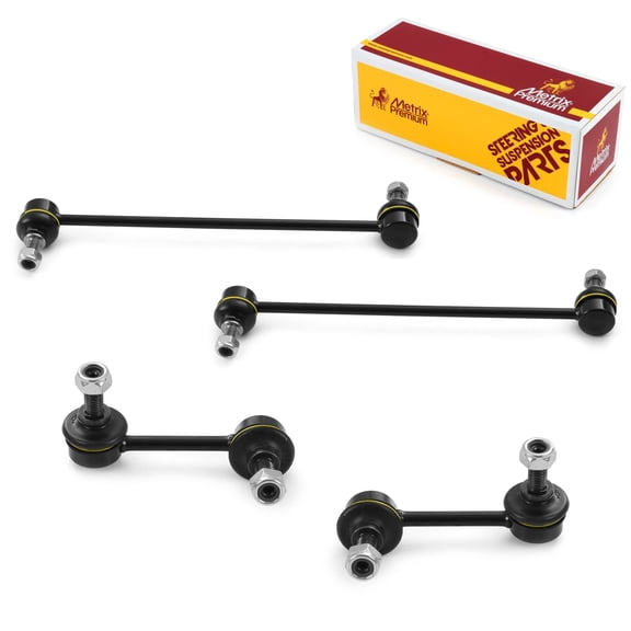 Metrix Premium Chassis Parts - 4 PC Front & Rear Stabilizer Bar Link Kit Fits 2007-2016 Honda CR-V, Replacement K750297,K750151,K750156,Made in Europe
