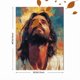 thumbnail image 3 of Qisvanset Framed Canvas Wall Art, 12x16 Inch Jesus Way Baptism Religious Portrait Wall Print, 3 of 5