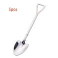 thumbnail image 1 of Stainless Steel Spoon Shovel Shape Coffee Ice Cream Watermelon Handle Spoon, 1 of 5
