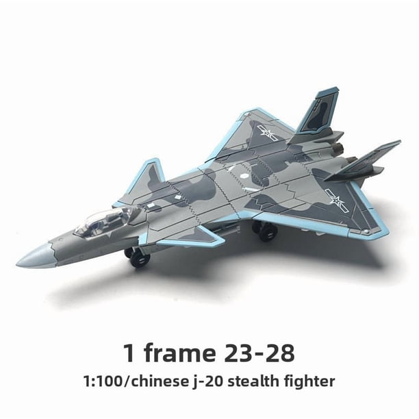 Bloques de construcción de modelo militar, juguete DIY F35 Tomcat J-20 Stealth Su35s, combate multiusos T90, tanque de batalla principal, regalo de cumpleaños para niño,J20