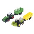 thumbnail image 3 of Kids Farm Tractor Toy Set Pull Back Realistic Scale Flexible Joints Toddlers Tractor Vehicle Playset, 3 of 5