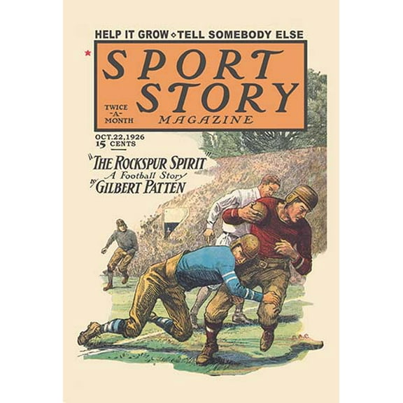 The Rockspur Spirit Fine art canvas print (20" x 30")