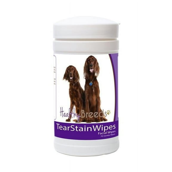 Healthy Breeds 840235152217 Irish Setter Tear Stain Wipes