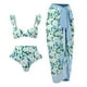 thumbnail image 5 of MKLEKYY Trajes De Baño New Swimsuit Digital Printed Mesh Skirt Two Piece Set For Women In Bikini, 5 of 5