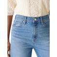 thumbnail image 5 of Levi Strauss Signature Women's and Women's Plus High Rise Straight Jean, Sizes 2-28, 5 of 7