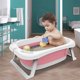 thumbnail image 1 of Bañera Para Bebés, Bañeras Para Bebés, Bañera Para Bebés, Bañeras Portátiles, Lavabo Plegable Para Ducha Infantil, Bañera Antideslizante Con Cojín Para Bebés Para Niños, 1 of 8