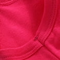 thumbnail image 5 of HAOTAGS Kids Summer Tank Tops（2-14） Solid Color Round Neck Sleeveless Cotton Tops for Boys and Girls Hot Pink Size 3 Years, 5 of 6